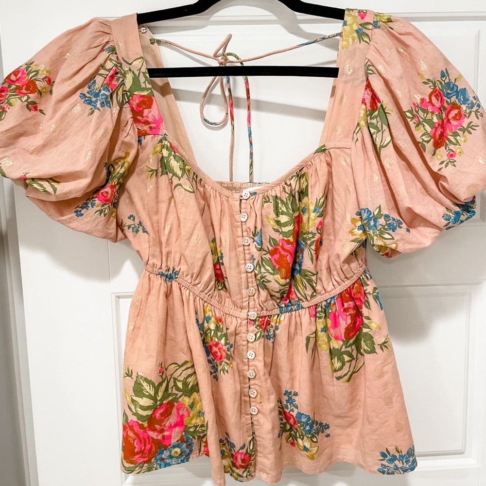 Anthropologie ‘Love The Label’ Top XS
